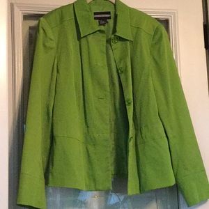 Women’s green jacket size 16